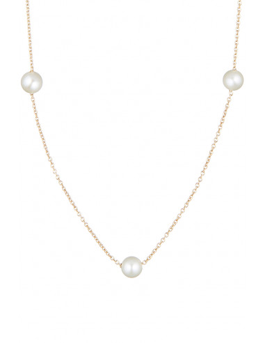 Collier "Mes perles" Or Jaune 375/1000